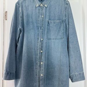 Quince Denim Button-Up Shirt